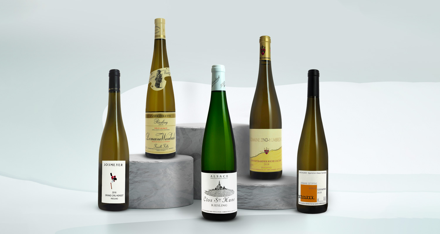 12 vins blancs d’Alsace